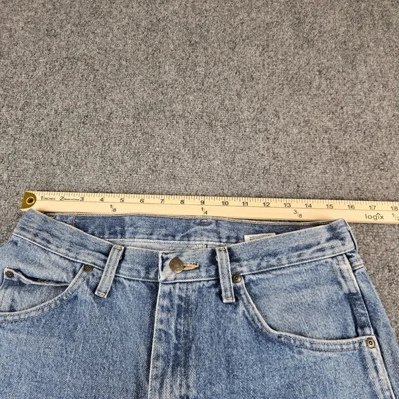 Wrangler Regular Fit Straight Leg Jeans Blue Denim 31x34 96501DS Mens - Picture 5 of 10